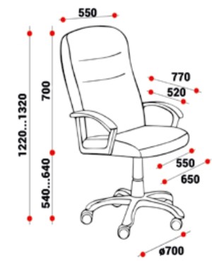 Размеры Пилот Люкс ЭХ